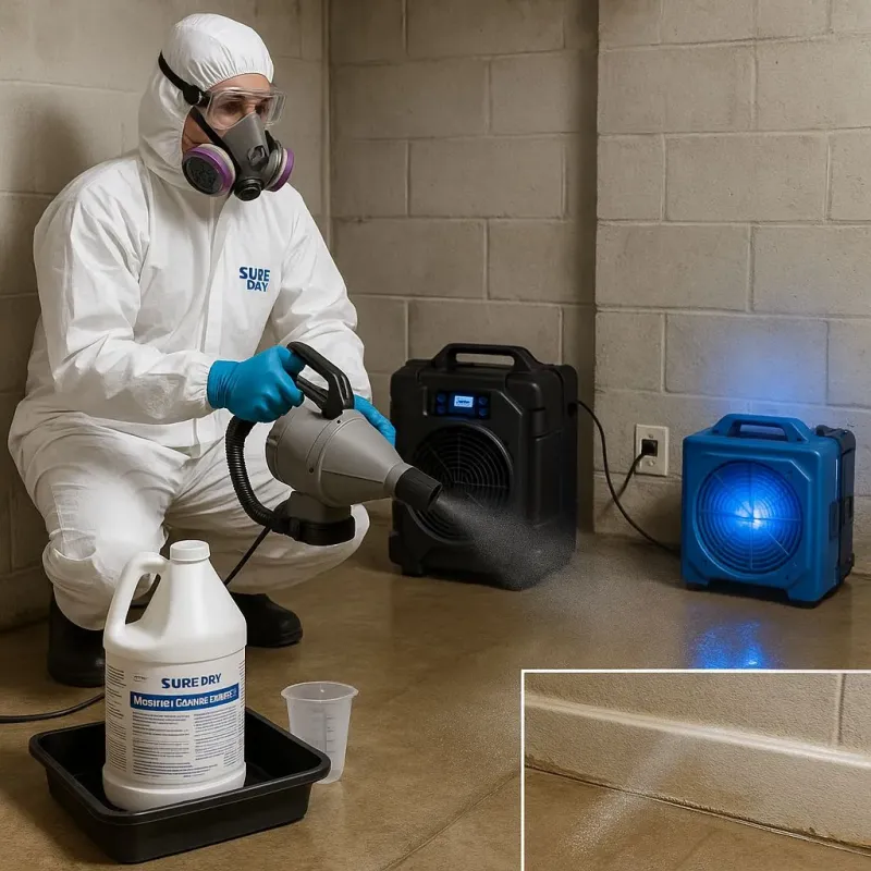 Sanitization and Odor Removal process in Marlboro County, SC
