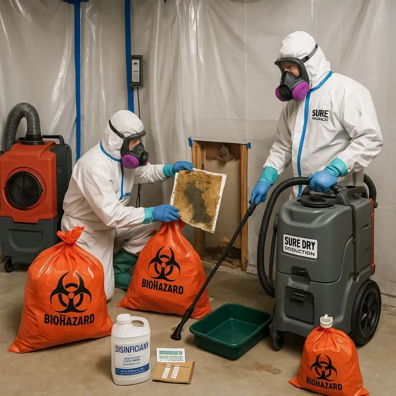 Contaminated Water Handling Protocols process in Marlboro County, SC