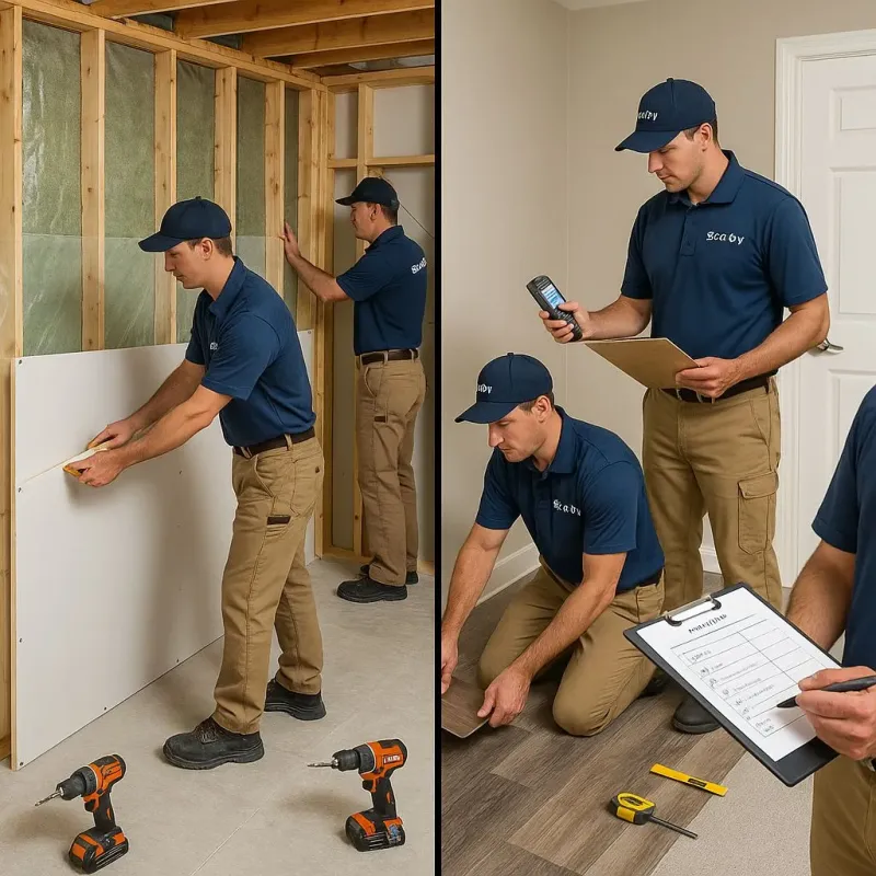 Repairs and Reconstruction process in Marlboro County, SC